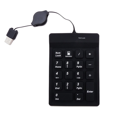 China IP68 medical numeric keyboard with anti-bacterial coating for finance accounting, 18 keys keypad supplier